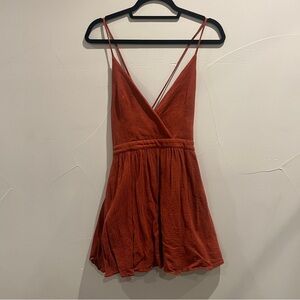Majorelle Rust Low Tide Dress - M